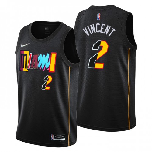 Nike Heat Black Miami Heat #2 Jersey - Economical Game Day Wear