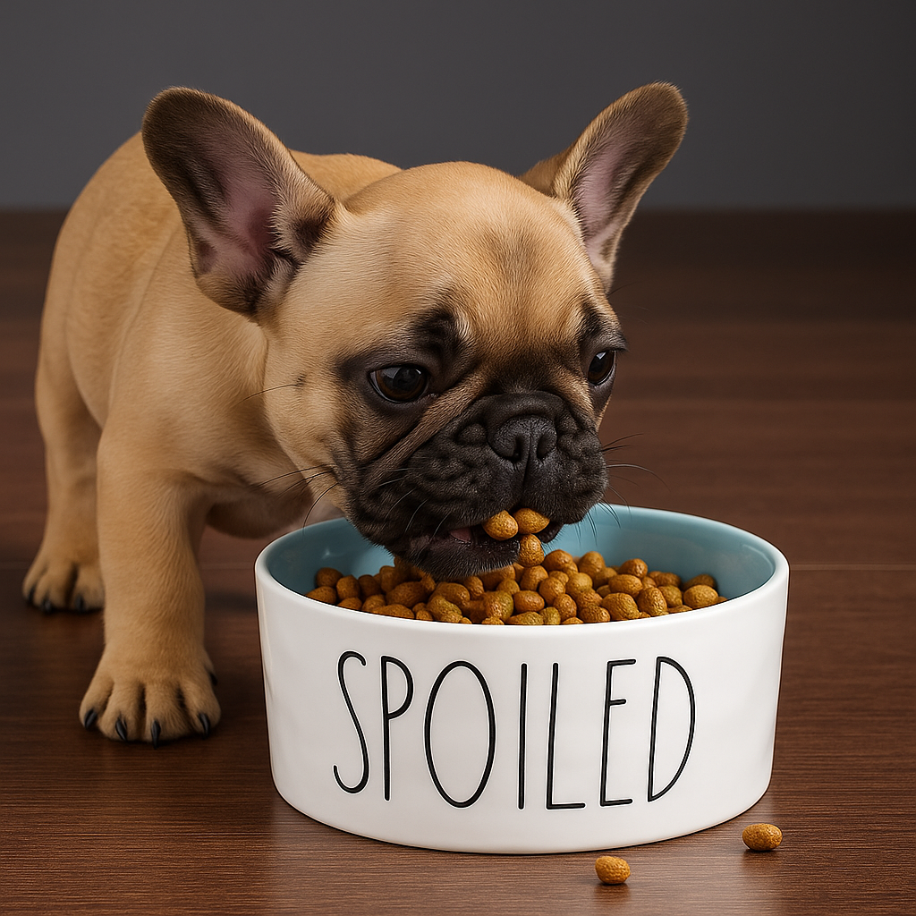 Spoiled Bowl – Non-slip Cartoon Food Water Ceramic Bowl Indoor Use