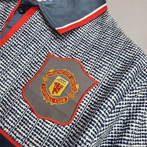 1995-1996 Manchester United Visitante - Durable Fabric - Elite