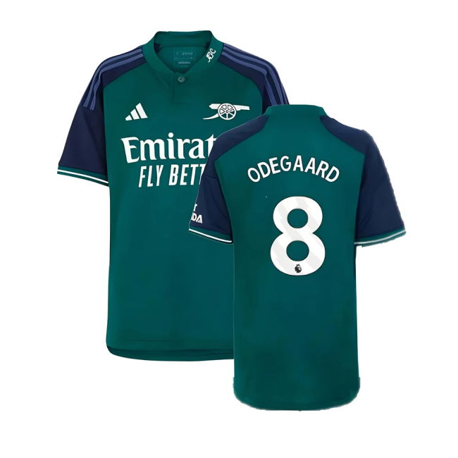 football shirt 2023-2024 Arsenal Third Shirt (Kids) (Odegaard 8)