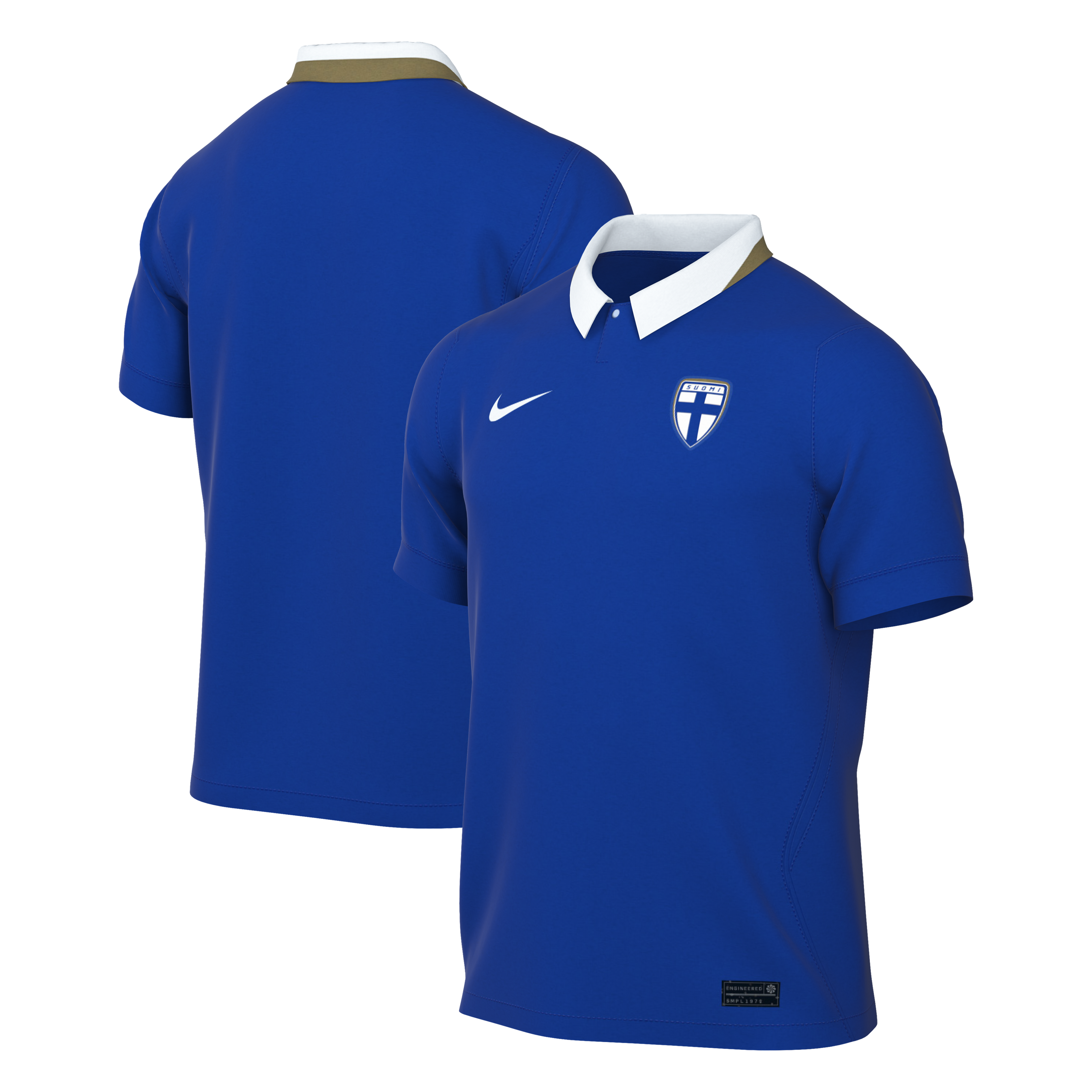 [JED] Youth Finland National Team 2026 Away Stadium Replica Jersey - Blue