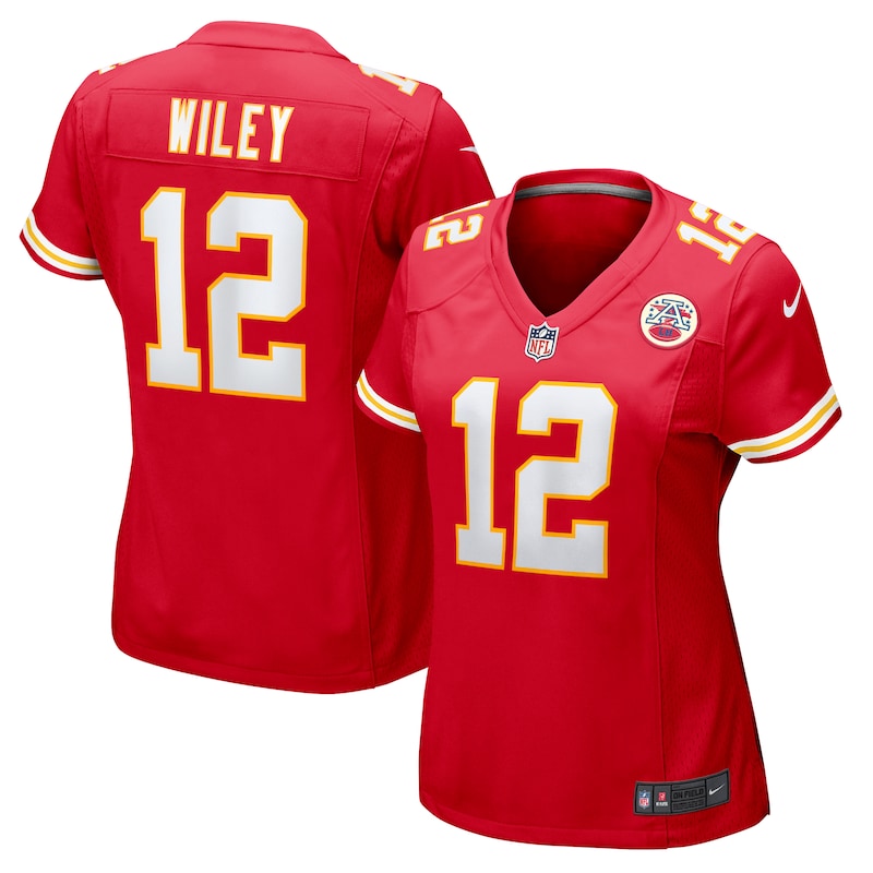 None Jared Wiley KC Chiefs Victory Elite Jersey Football Apparel