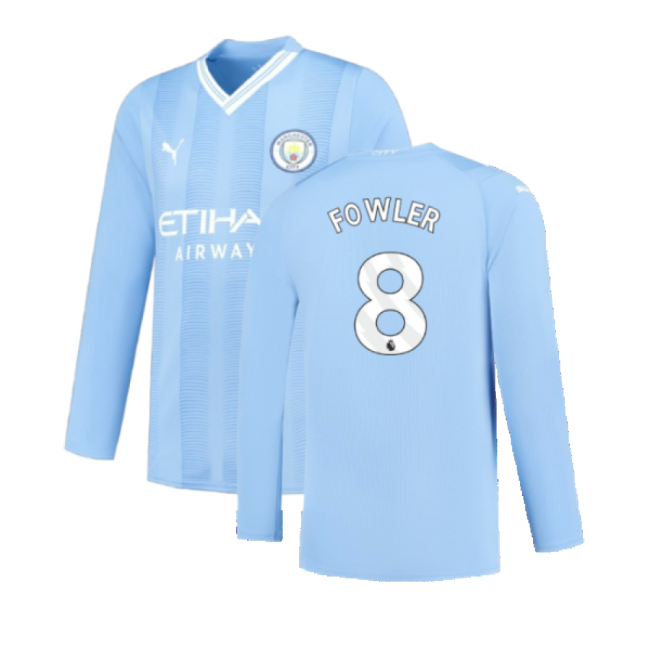 Premium 2023-2024 Manchester City Home Fowler With Classic Design -
