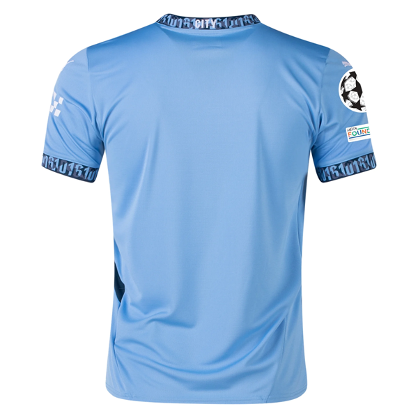 Manchester City City 2024-2025 UCL Home Jersey – Authentic Shirt