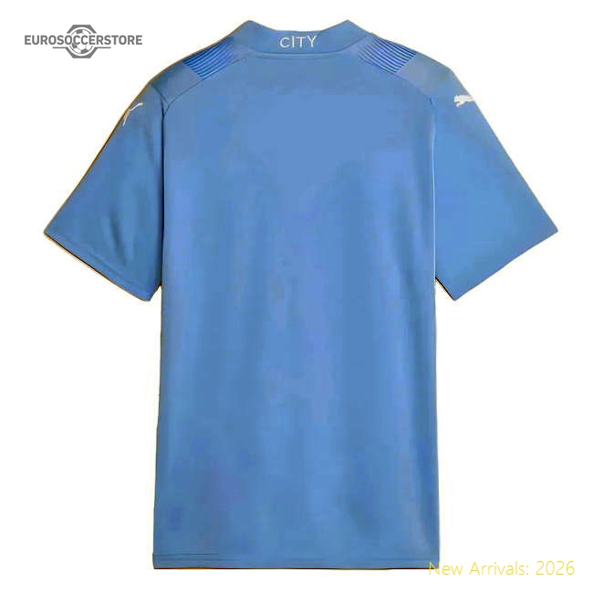 Elite Authentic 2023-2024 Man City Home Shirt Authentic Kids