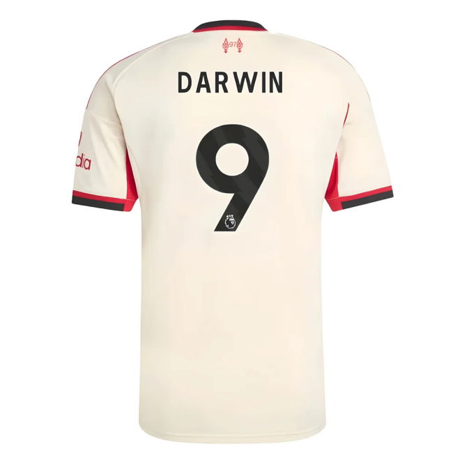 2025-2026 Liverpool Away Shirt (Kids) (Darwin 9) (Collector's Item)