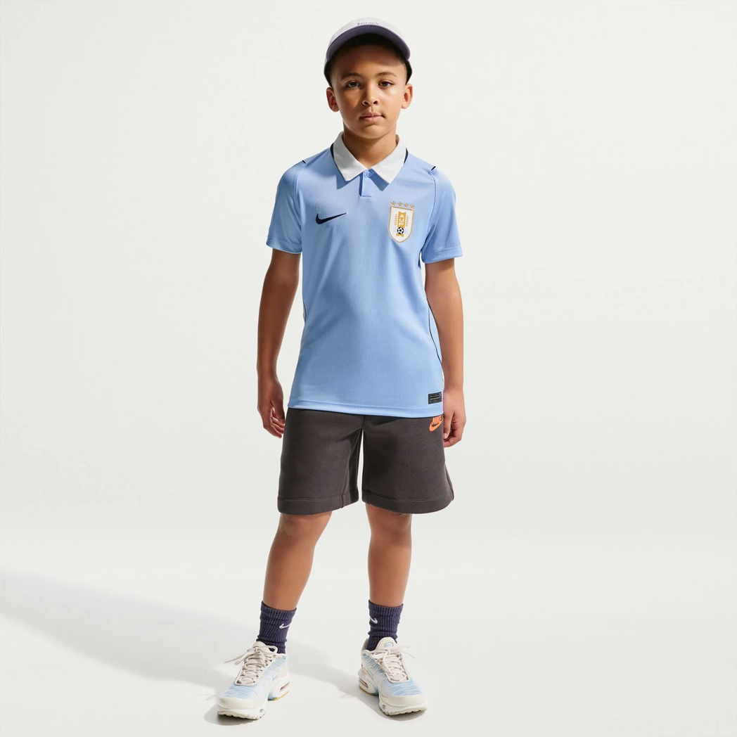 Uruguay 2026 Home Jersey - Youth La Celeste Football Shirt Uruguay National Team Kids Kit