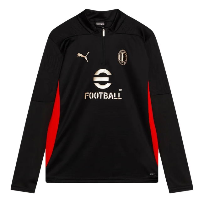 AC Milan Training 1/4 Zip Top 2024-2025 Shirt - (Junior