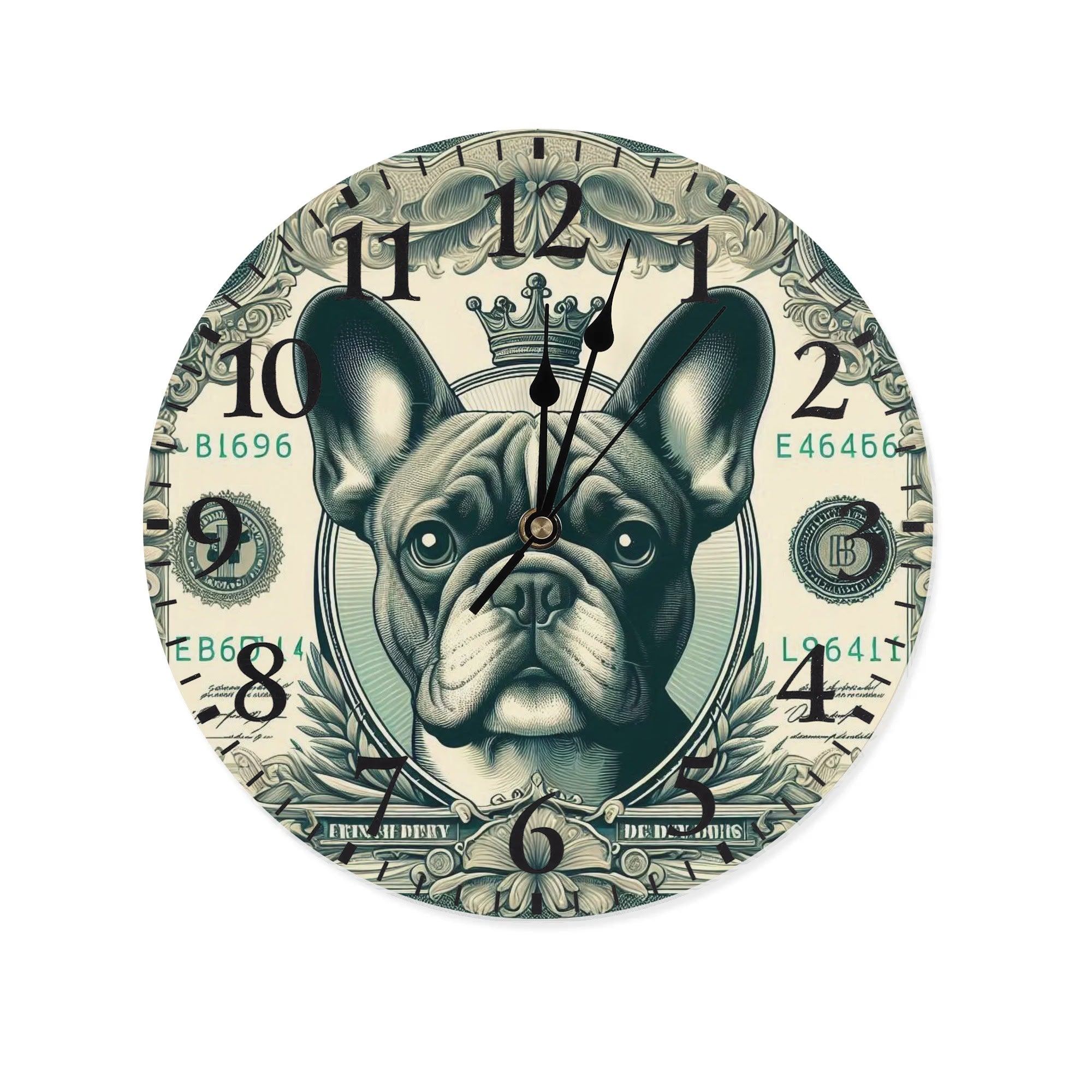 Culture-Inspired Stylish Lucy - Frameless Wall Clock for Street Style