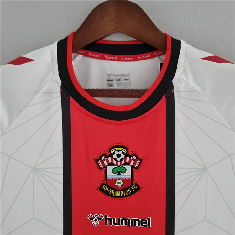 Breathable Southampton 2223 Home White Soccer Jersey shirt