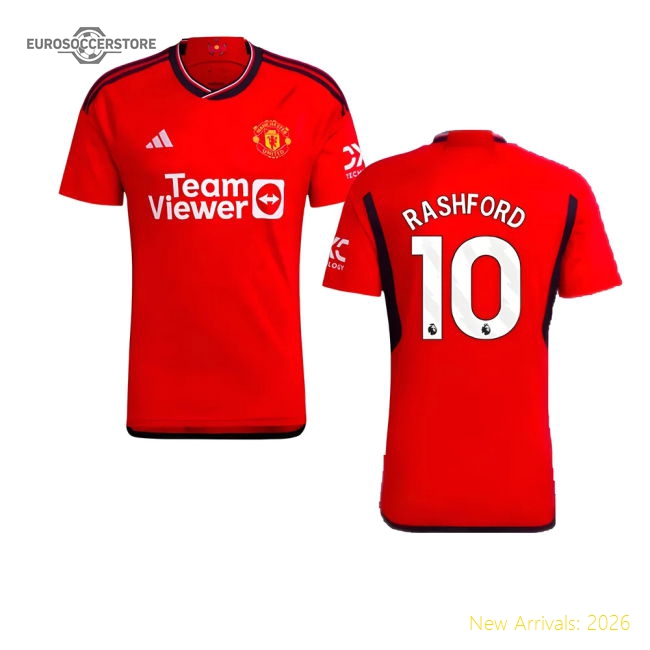2023-2024 Man Utd Home Shirt (rashford 10) - Unbeatable Value