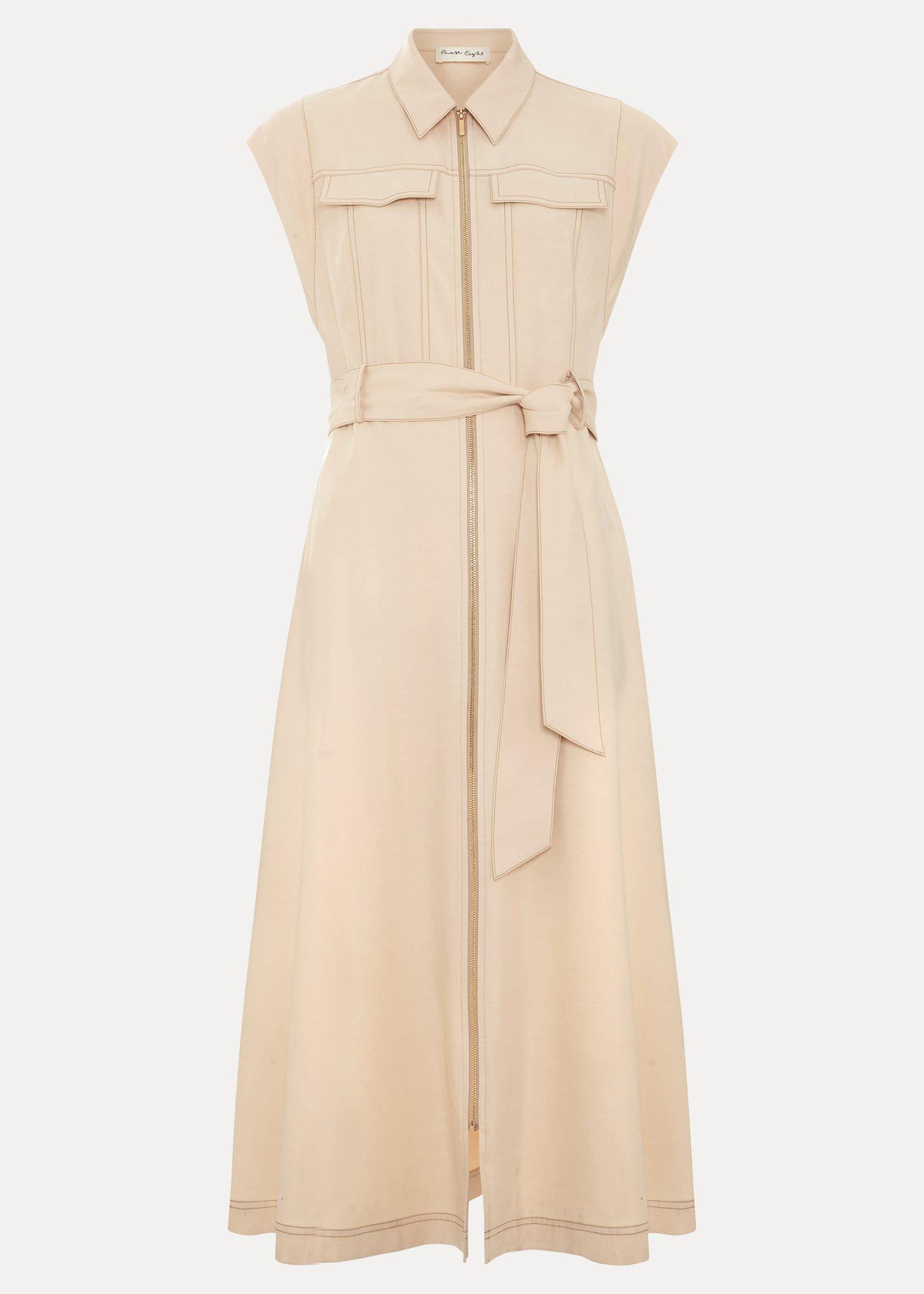 Petite Alira Stone Utility Dress