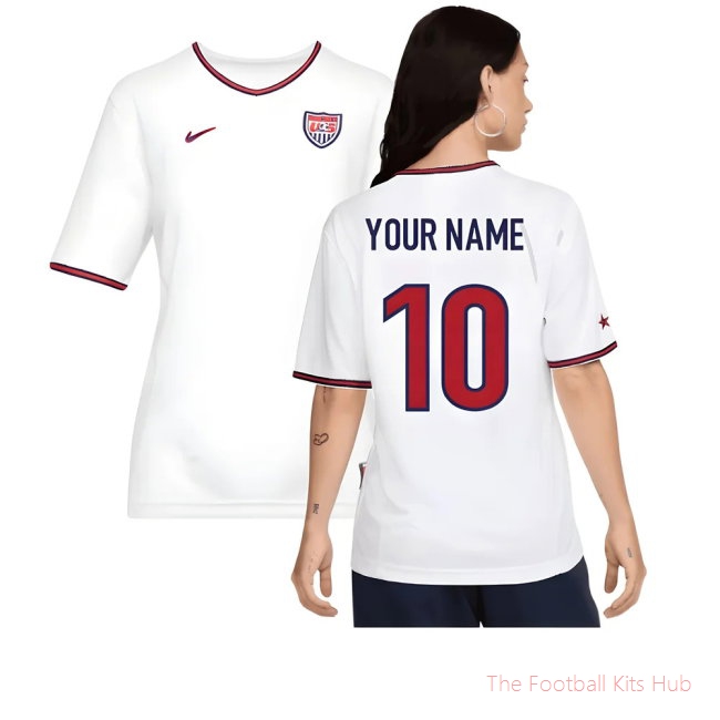 USWNT USA 1999 Reissue Home Shirt (Womens) (Your Name)