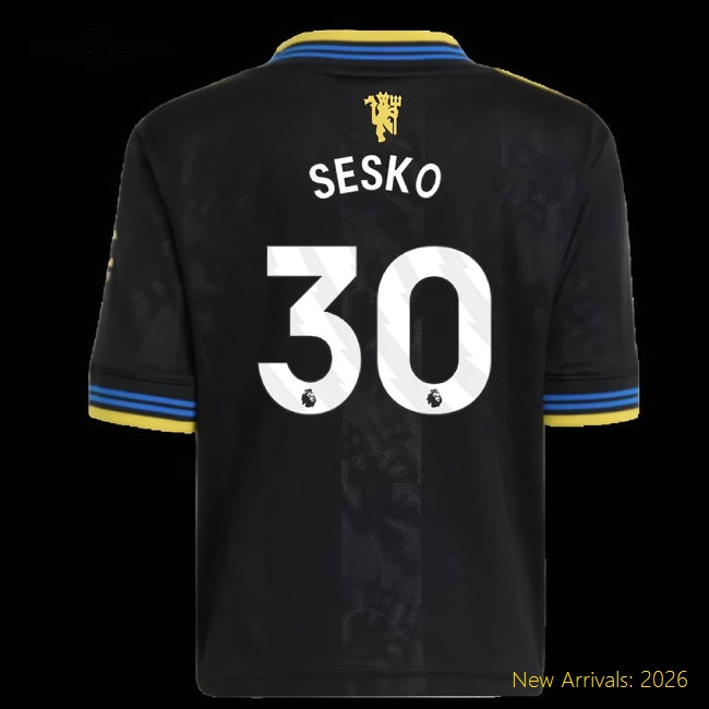 2025-2026 Football Team Mini Kid-approved Jersey Sesko Drycell
