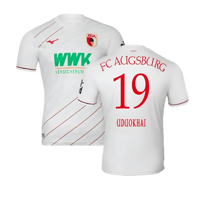 Augsburg Official 2024-2025 Home Soccer Jersey - Match Quality