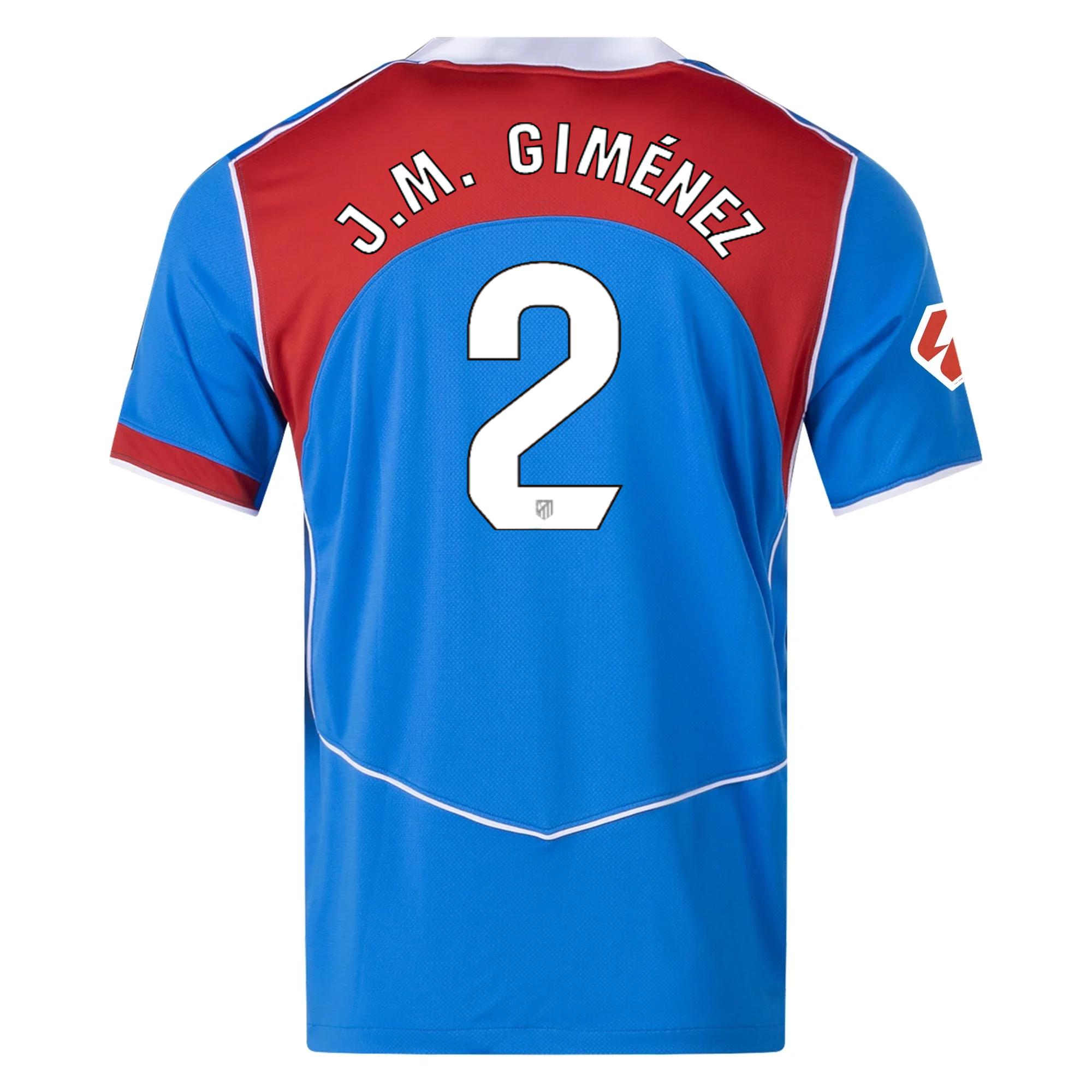 Atletico Madrid Red) 2025-2026 La  Third Jersey – Authentic Shirt