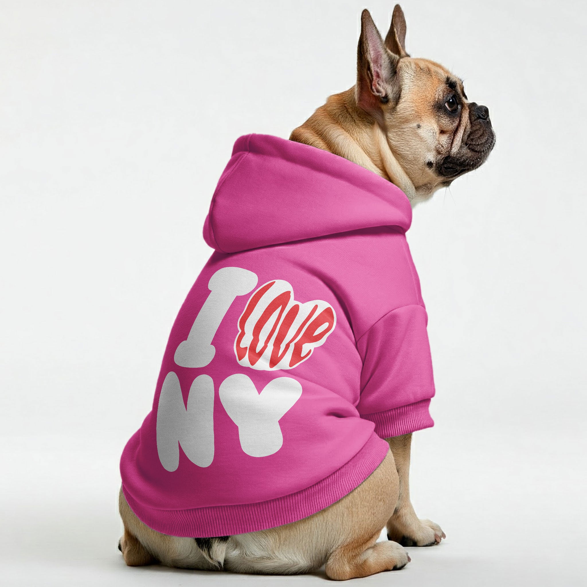 I Love Ny - French Bulldog Themed Personalized French Bulldog Hoodies With Funny Quotes – Stylish, Cozy, And Premium 100% Cotton For Frenchie Fans