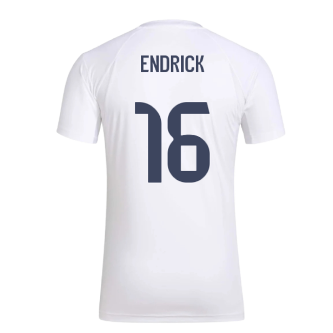 Top-grade 2025-2026 Real Madrid Seasonal Graphic Tee (white) (endri