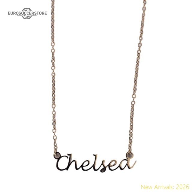 Official Chelsea Fc Gold Plated Name Dropper Necklace - Premium