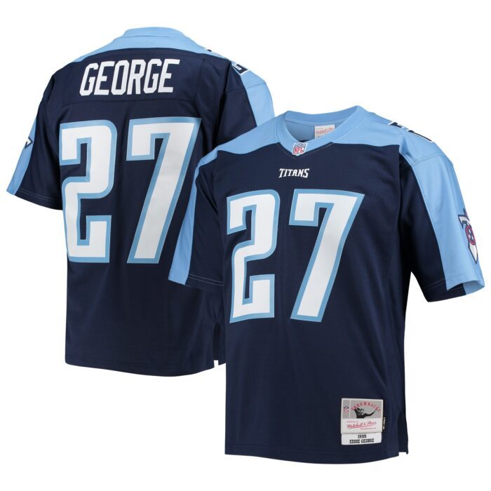 None Men's TEN Titans Timeless Premium-Quality Jersey Game Day Wear