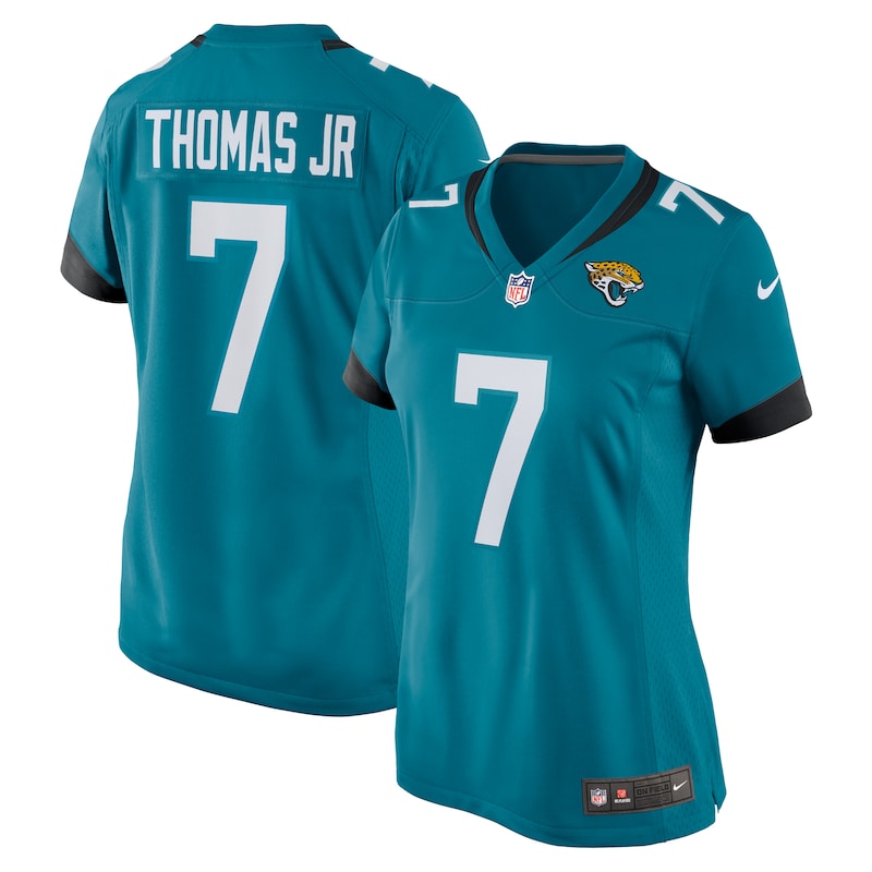 None Brian Thomas Jr. JAX Jaguars Retro Official Jersey Game Day Wear