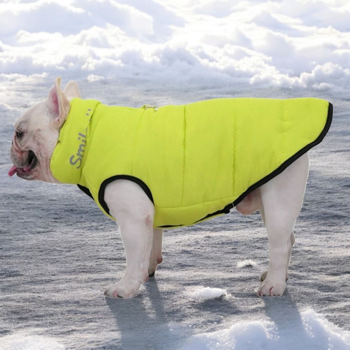 French Bulldog Premium Frenchie Winter Jacket Comfortable Vest With D