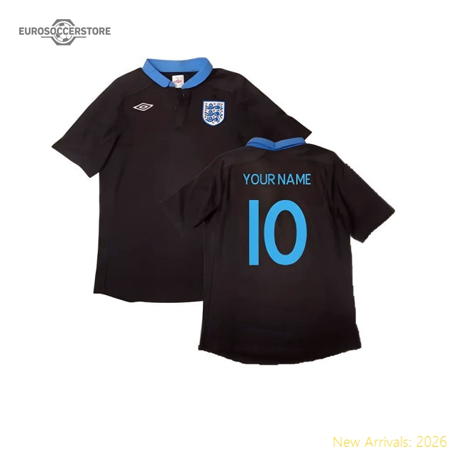 Genuine England 2024-2025 Official Away Jersey Moisture-management