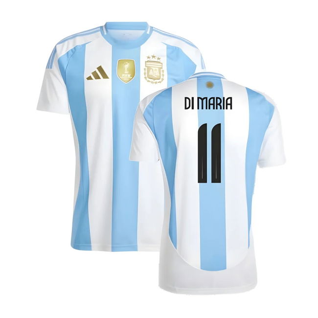 Team 2024-2025 Argentina Home Shirt (Di Maria 11) Replica