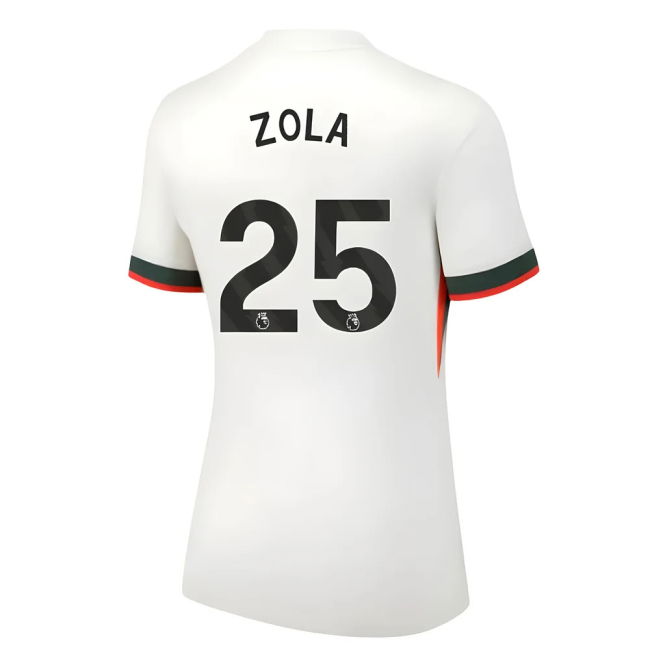 Professional Grade Loyal Chelsea Chelsea Away Shirt Womens Zola #2...