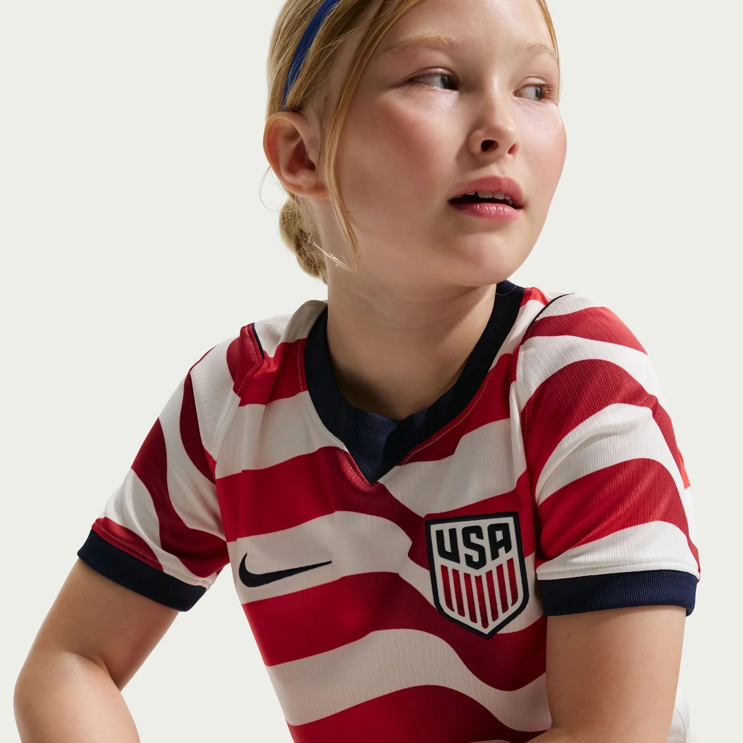 USA 2026 Home Youth Jersey - Radiant Gradient Stripes Edition