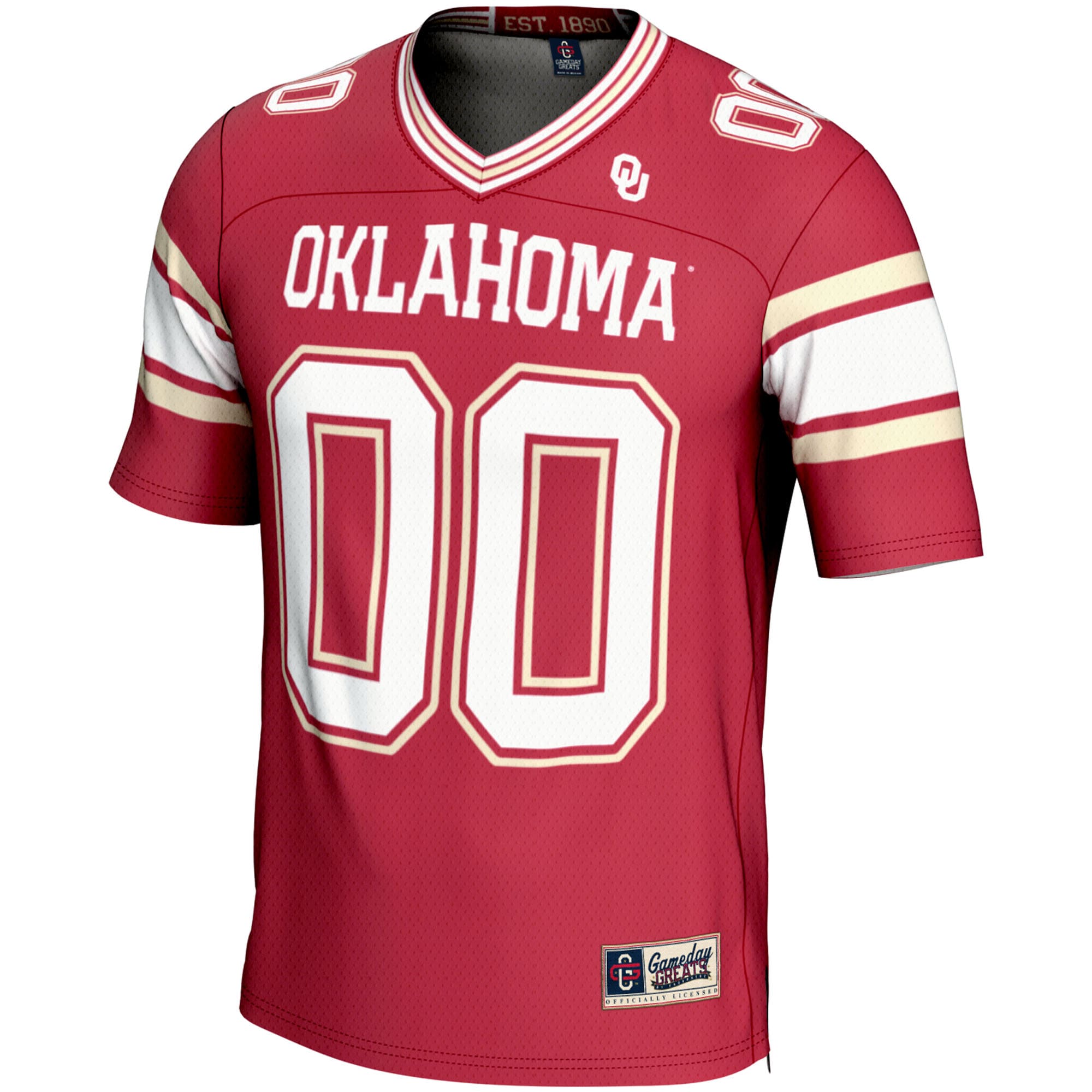 [DDG] Oklahoma Sooners GameDay Greats NIL Pick-A-Player Football Jersey - Crimson