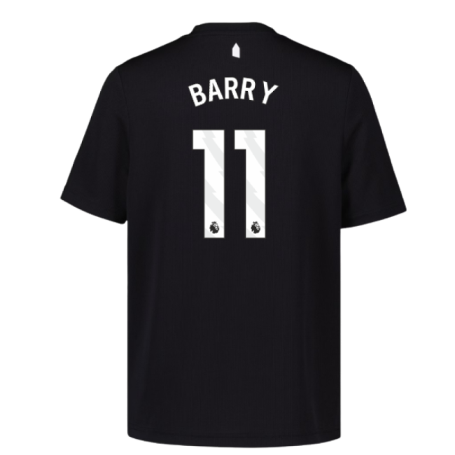 2025-20 Everton Third Shirt with Barry 11 S Kids