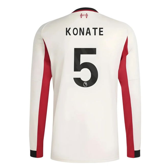Updated Liverpool Away Team Kit 2025-2026 (Konate 5)