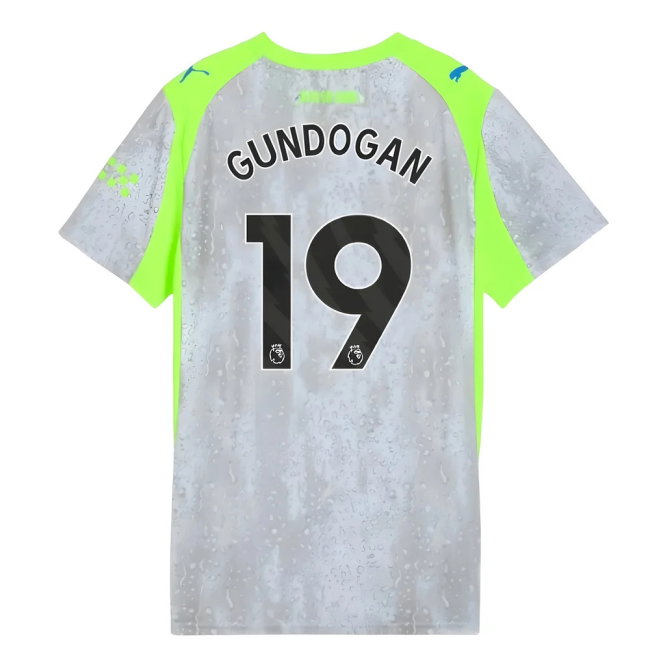 2025-2026 Man City Third Shirt (Womens) (Gundogan 19)