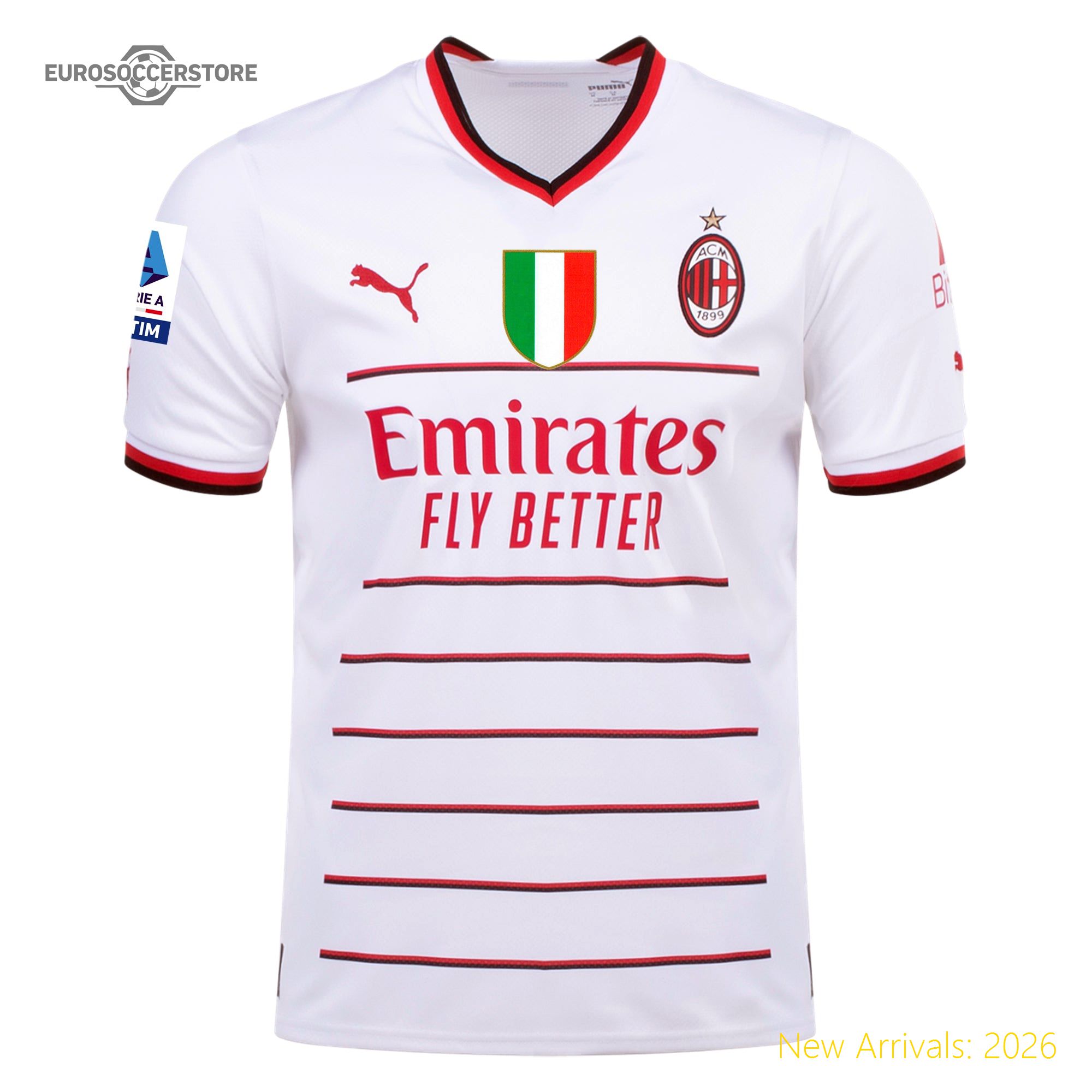 Official Team Merchandise Modern Design Men Acm Team Durable Away