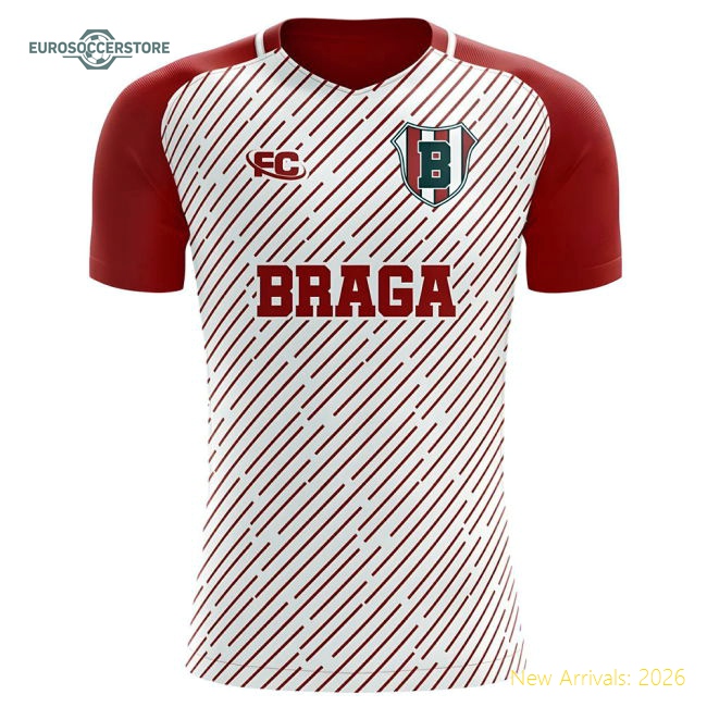 2018-2019 Braga Home Fan Version Womens Shirt For Match Day
