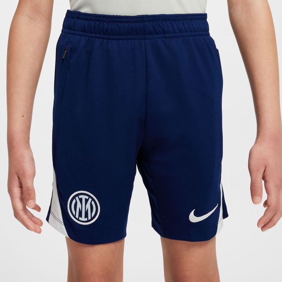 [EFKS] Inter Shorts Dri FIT Strike Void/Ghost Aqua Training Kids Blue Apparel
