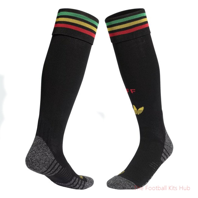 [JED] 2026/27 Jamaica Away Socks (Black)