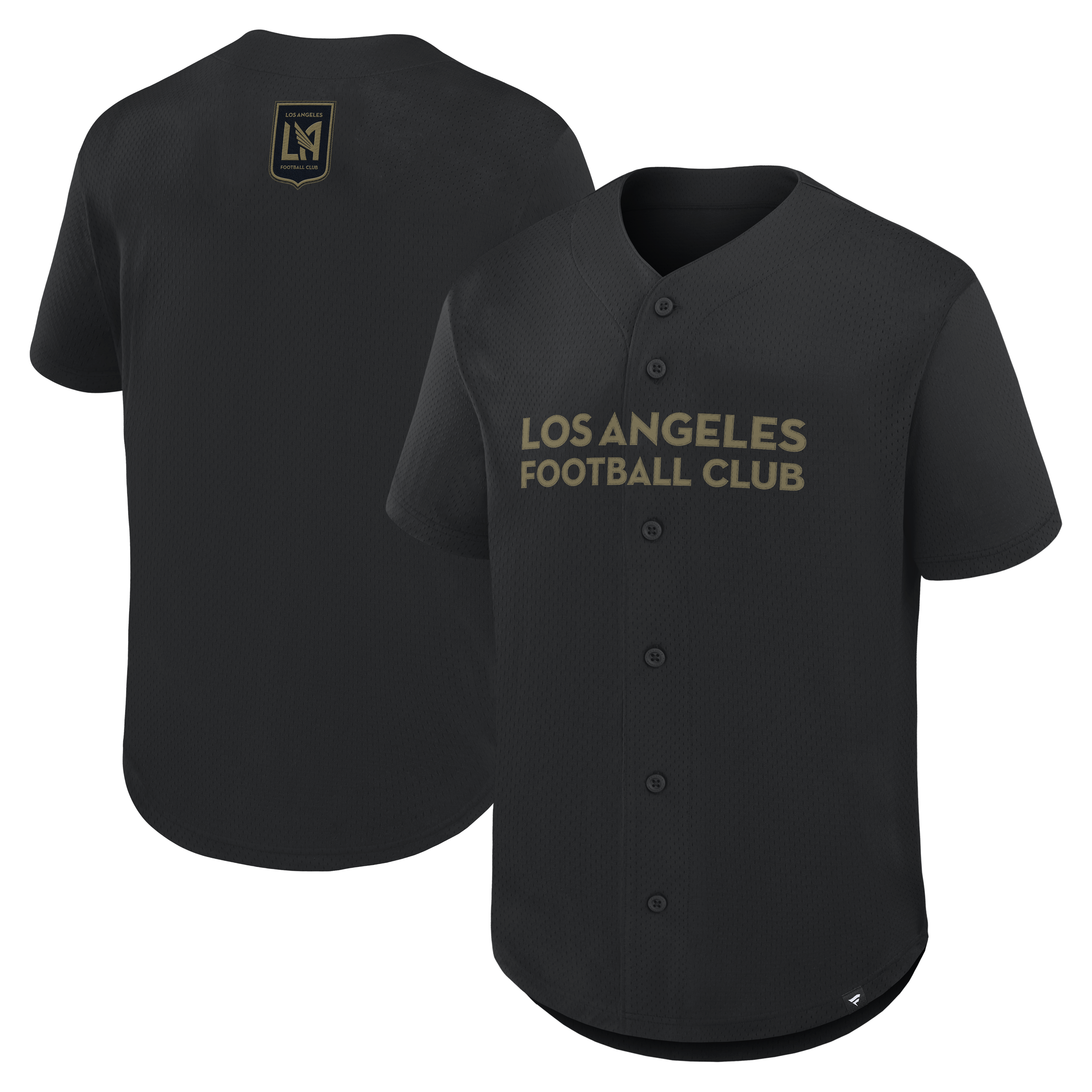 [JED] Youth LAFC Maximum Intensity Button-Up Jersey? - Black