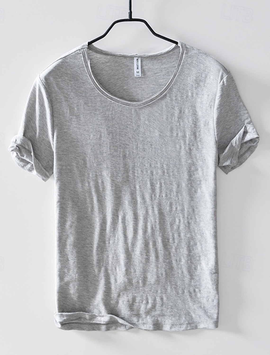 Men's Cotton T Shirt Tee Top Short Sleeve Sleeves V Neck Summer All