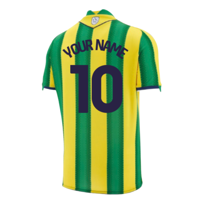 2025-2026 West Bromwich Albion Wba Away Shirt (your Name)
