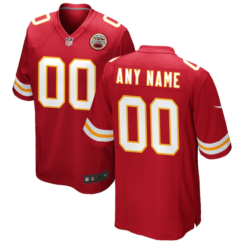 None  KC Chiefs Stylish Pro-Level Jersey Game Day Wear