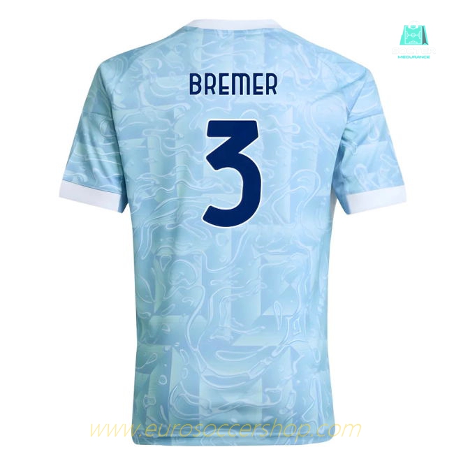 2025-2026 Juventus Away Shirt (Kids) (Bremer 3)