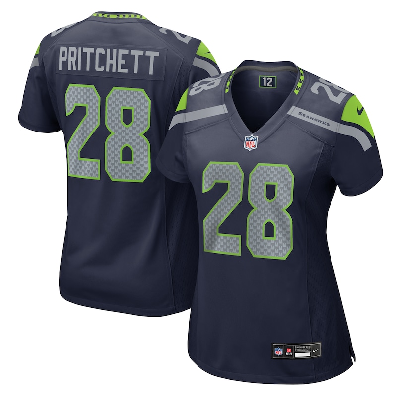None Nehemiah Pritchett SEA Seahawks Legendary Premium Material Jersey