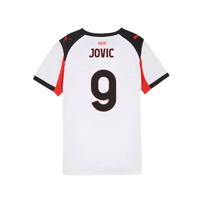 Superior Craftsmanship Acm Ac Milan Away Shirt Kids Jovic #9 2025-...