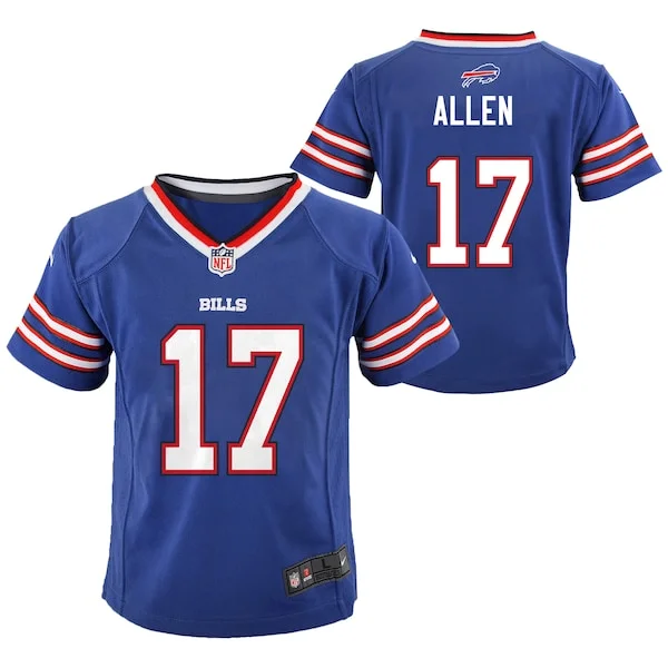 None Josh Allen Game Jersey - Royal | NFL Player Jersey | NFL Football