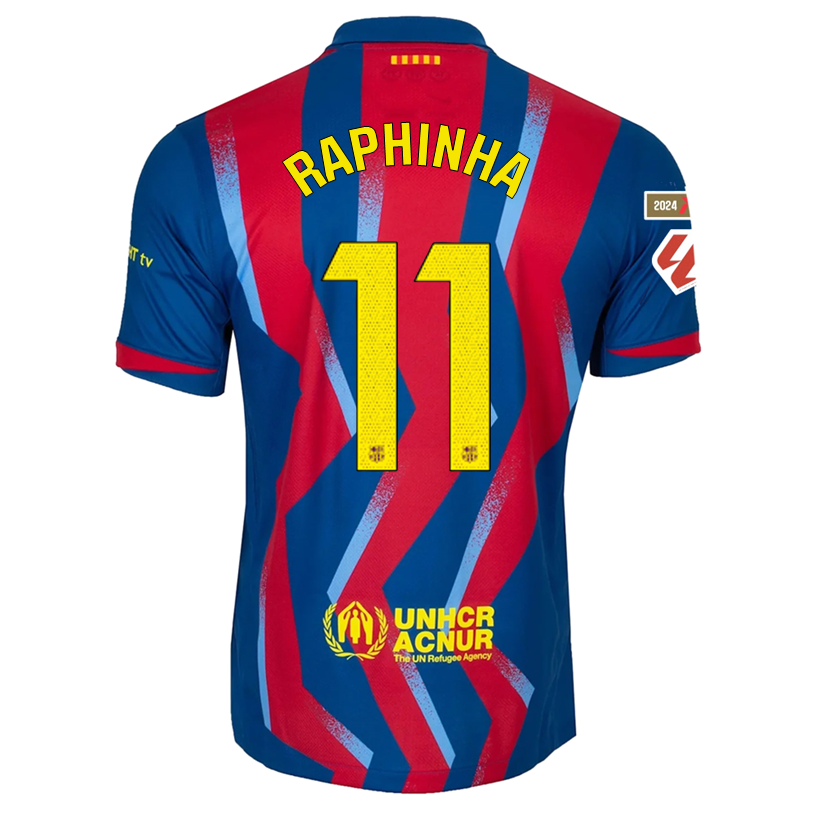 Barcelona Patches 2025-2026 La  Home Jersey – Authentic Shirt
