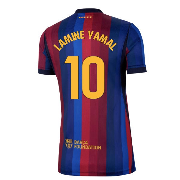 [JED] 2026-2027 Barcelona Home Shirt (Womens) (Lamine Yamal 10)