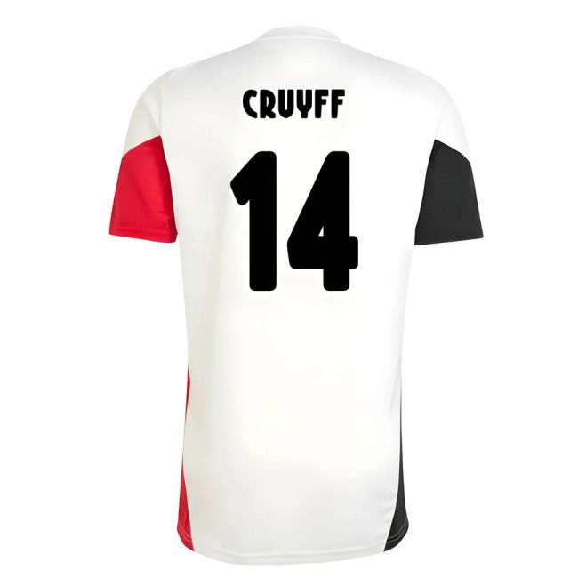 Professional 2025-2026 Ajax Training White With Classic Design -