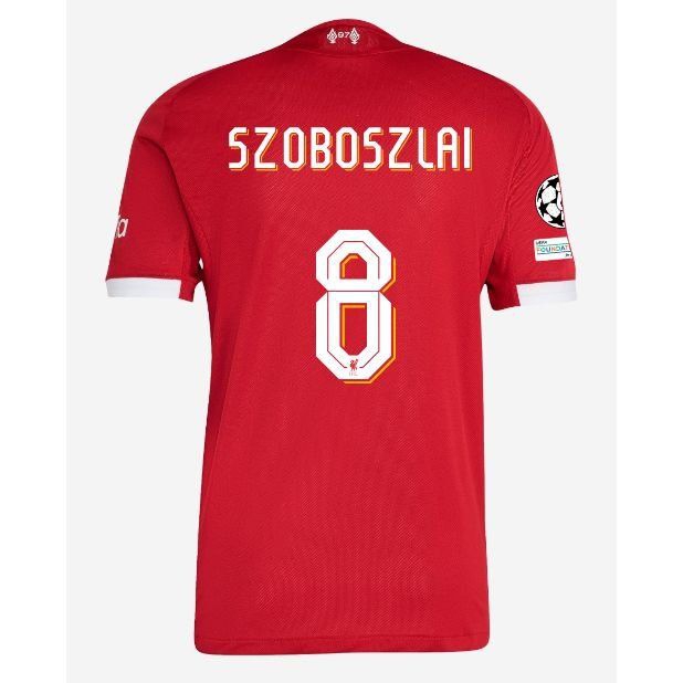 Liverpool Home Shirt Champions League 2025/26